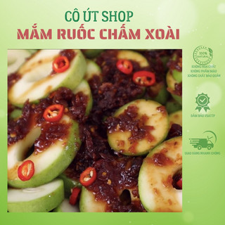 Mắm ruốc chấm xoài, mắm ruốc cô út shop mắm thơm ngon vị đậm đà
