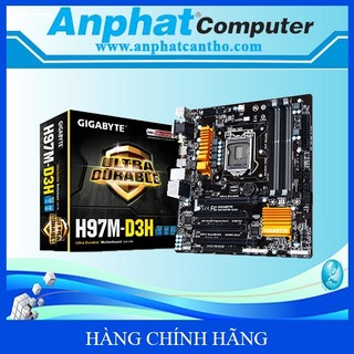Bo mạch chủ main gigabyte h97m-d3h – công ty – bảo hành 36 tháng