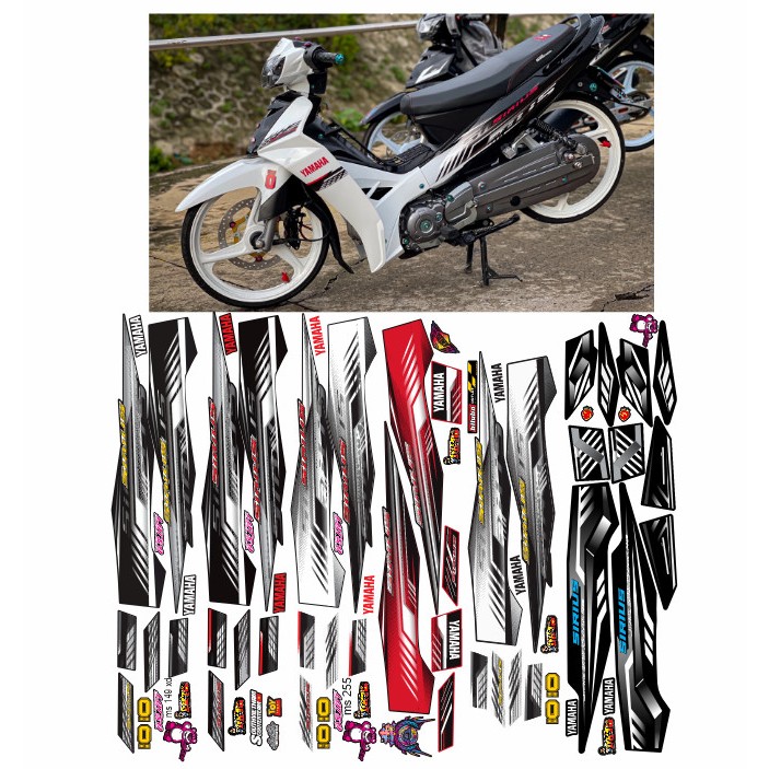 tem zin sirius 2014 - chất liệu decal 3 lớp