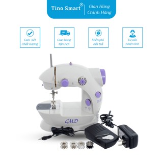 Máy May Mini Gia Đình Để Bàn Có Đèn Led Nhỏ Gọn Tiện Lợi Dễ Dàng Sử Dụng (GVQ Store)