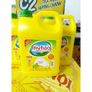 Can Nước rửa chén mỹ hảo Vàng to hương chanh (1.5kg)