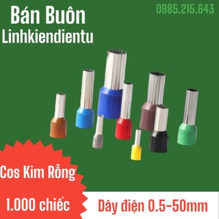 Cos kim rỗng, cos pin rỗng, cos kim đơn [ 1.000 chiếc ]