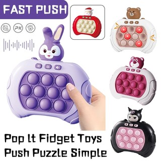 Máy chơi game pop it bấm nút theo đèn có nhạc nhiều chế độ