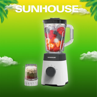 Máy xay sinh tố đa năng 2 cối SUNHOUSE SHD5114 - Bảo hành chính hãng 12 tháng
