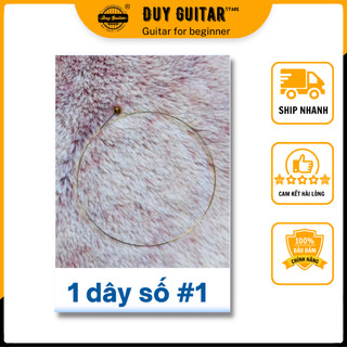 1 Dây đàn guitar phím lõm 1 dây lẻ dùng cho guitar thùng vọng cổ - Duy Guitar Store
