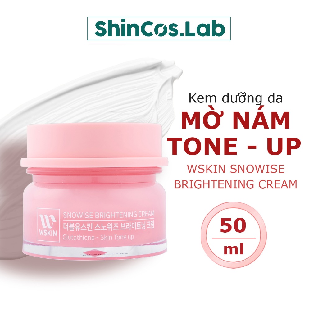 Kem dưỡng ẩm WSKIN Snowise Brightening Cream dưỡng trắng bật tone 50ml