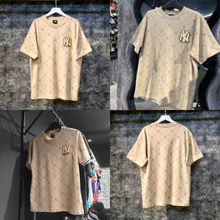 Áo thun new era new york hoạ tiết monogram - hàng chính hãng full tem tag * 19500182