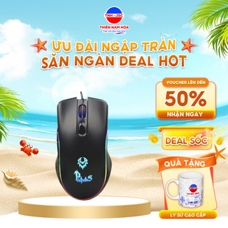 Chuột có dây gaming Prolink Pistrellus PMG9007 - Bảo hành chính hãng 12 tháng.