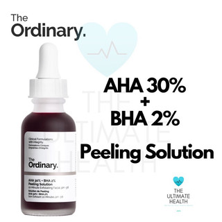 Tinh Chất Peel da The Ordinary AHA 30%+BHA 2% Peeling Solution 30ml (hn)