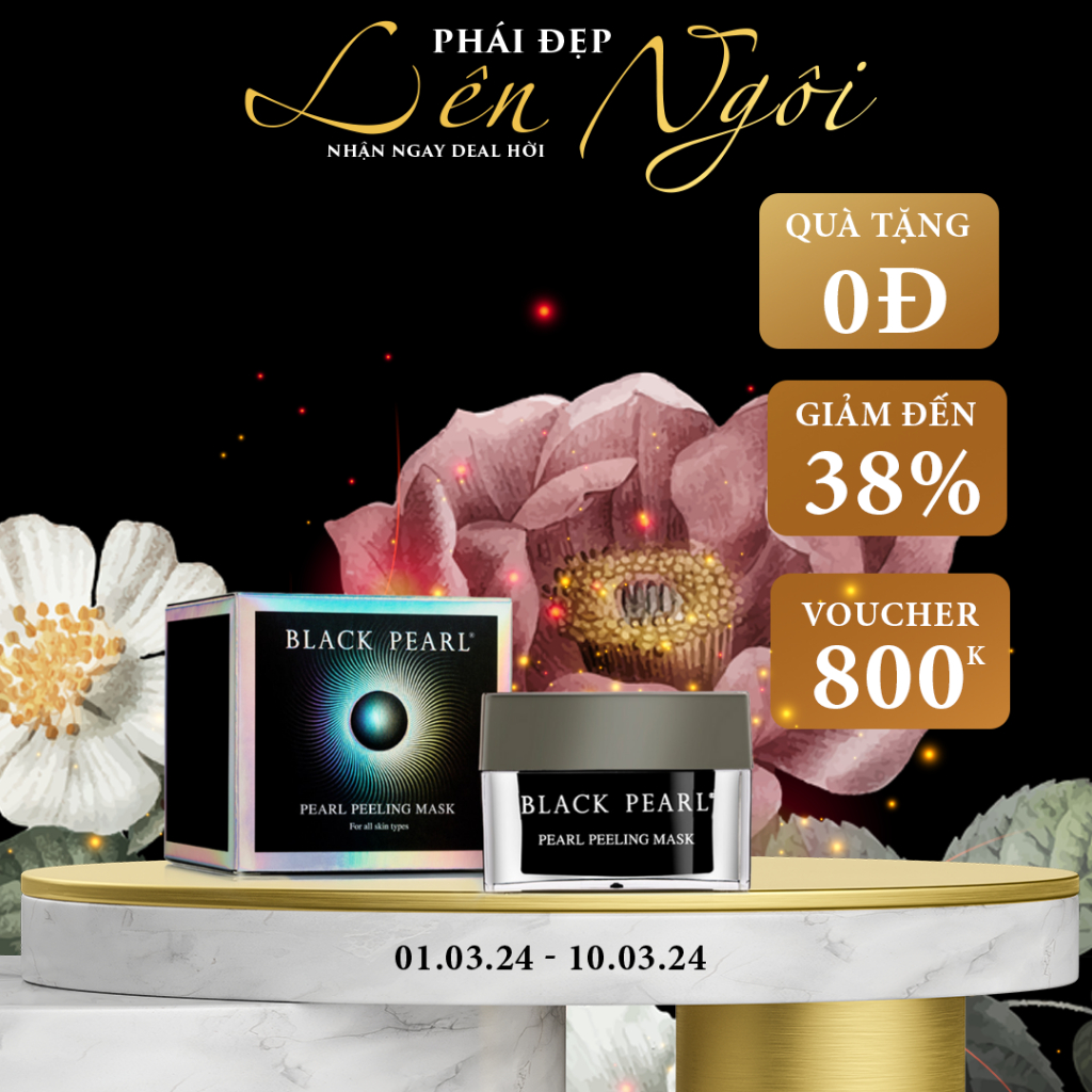 Mặt Nạ Tẩy Tế Bào Chết Ngọc Trai - Black Pearl Pearl Peeling Mask