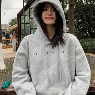   XẢ HÀNG   Áo hoodie nữ nỉ bông có mũ hai lớp form rộng áo khoác hoodie nữ form 
