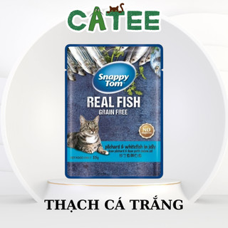 Pate Snappy Tom Real Meat Cho Mèo Mọi Lứa Tuổi 85g