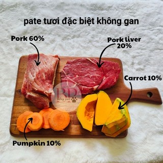 Pate tươi cho chó mèo