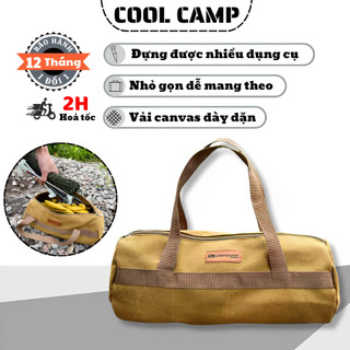 Túi Đựng Dụng Cụ Di Động Chất Liệu Vải Cao Cấp Chống Rách, Túi chứa Đồ Tiện Lợi Cho Cắm Trại Camping