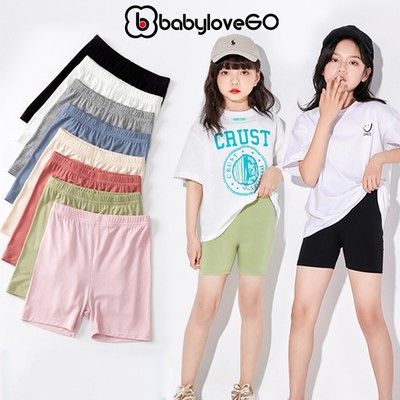 Quần legging đùi bé gái dáng ôm thời trang cho bé dễ phối đồ BabyloveGO QLG02