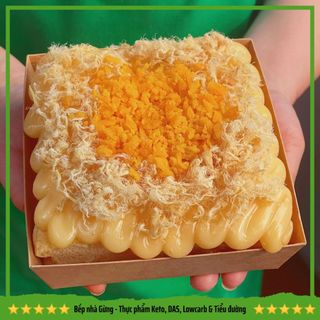 [HỎA TỐC HN] Bông lan trứng muối - Keto, DAS, Lowcarb, Eatclean & Tiểu đường