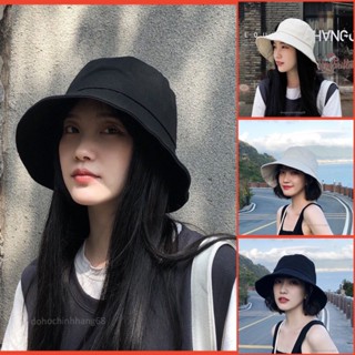  Mũ bucket  tai bèo vành tròn nam nữ nón cụp trơn nhiều màu sắc dễ lựa chọn  form unisex 