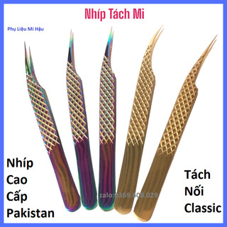 Nhíp Tách Nối Mi Classic Pakistan Cao Cấp_Nhíp Cá Heo Không Gỉ_Cây Gắp Mi_Nhíp Nối Mi_Nhíp Vạch Mi,Kìm Gắp Mi_CâyVuốt Mi