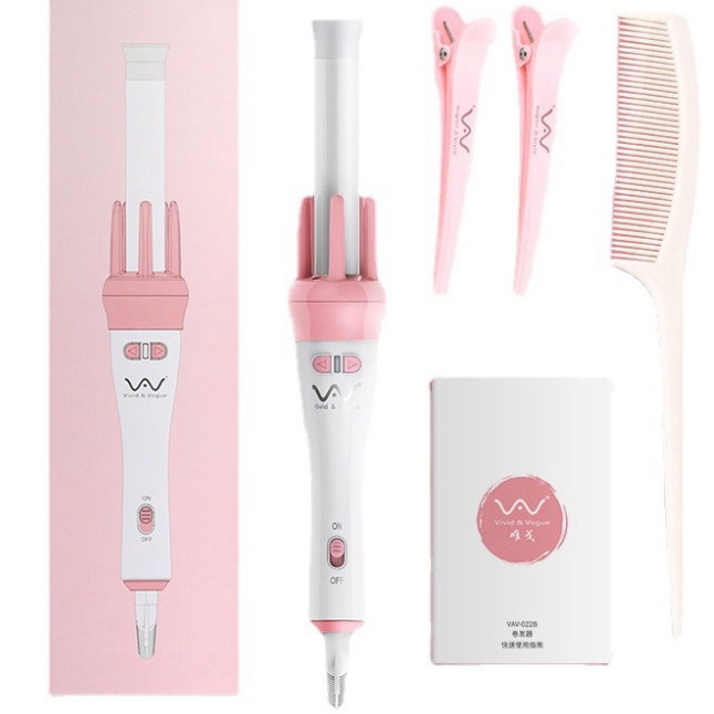 Máy uốn tóc tự động xoay 360 độ làm xoăn tóc [Loại 1 có Bảo Hành]