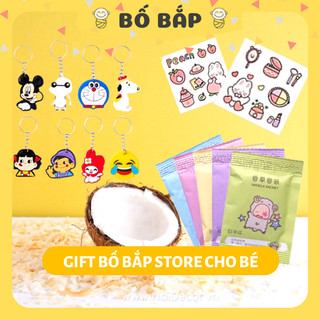 Quà cho bé BỐ BẮP ngẫu nhiên xinh xắn, đa dạng quà tặng cho con yêu