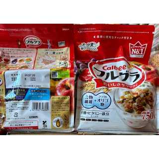Ngũ cốc sấy khô Calbee Nhật (750g) (date 11/24)