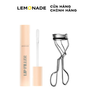 Combo Son lót dưỡng đầy môi Lemonade Lip Filler 4.5g và Kẹp mi cong lâu Curler 22g