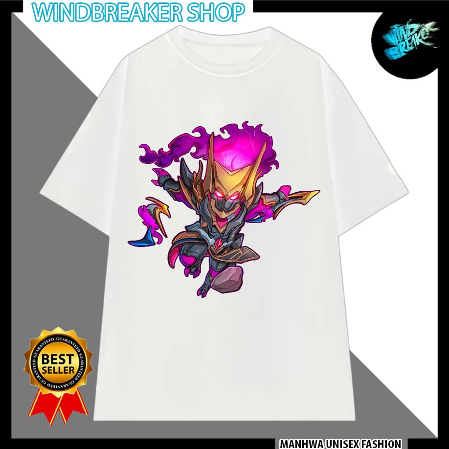 Áo Thun Hayate Tử Thần Vũ Trụ Game Liên Quân Siêu Dễ Thương Hàng Thiết Kế Nam Nữ Form Rộng Dáng Over