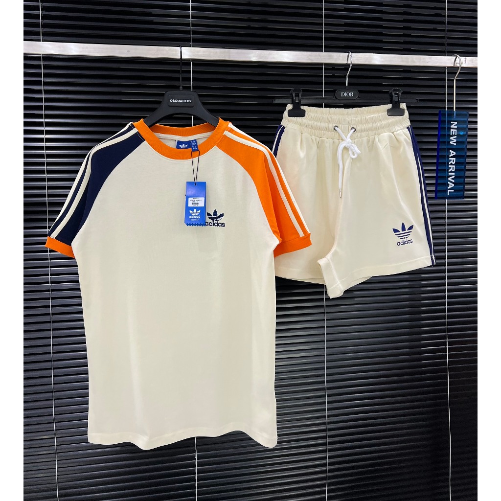 🔥Hot🔥Bộ Adidas thêu logo thiết kế hot trend Nam Nữ New 2024