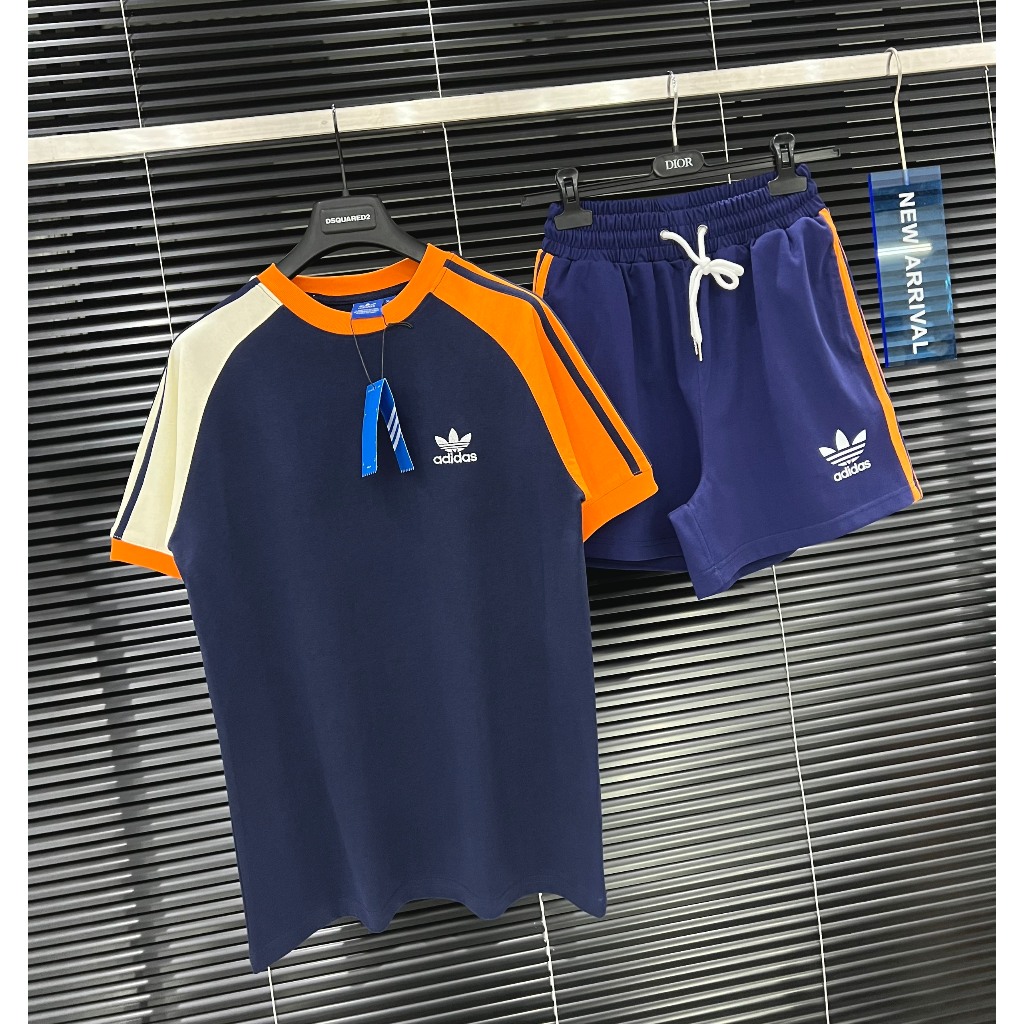 🔥Hot🔥Bộ Adidas thêu logo thiết kế hot trend Nam Nữ New 2024