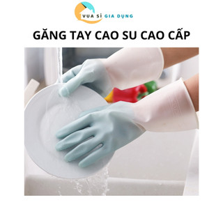 Găng tay cao su rửa chén, bao tay cao su rửa bát siêu dai, bền đẹp, bảo vệ da tay