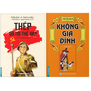 Sách - Combo 2 cuốn Thép đã tôi thế đấy + Không gia đình