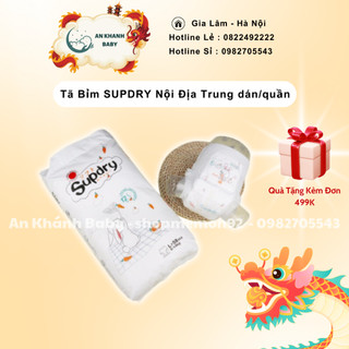 Tã/Bỉm SUPDRY nội địa Trung quần size M64/L58/XL52/XXL50