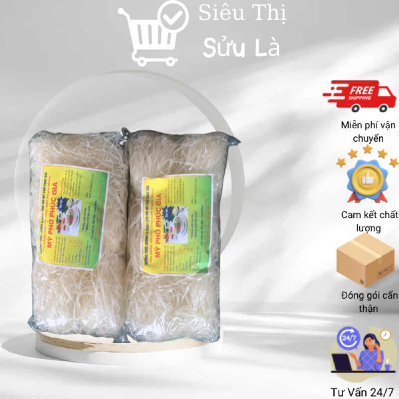Mỳ Phở Phúc Gia Túi 330g ( Bánh Đa )