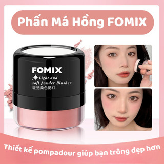 Phấn má fomix mềm mịn kháng nước kiềm dầu, phấn má hồng tạo lớp nền hồng tự nhiên bền màu lâu trôi 5g