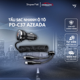 Tẩu sạc nhanh ô tô cao cấp Oledpro Azeada PD-C37 chính hãng sạc đồng thời 4 thiết bị sạc nhanh 160W Chungauto