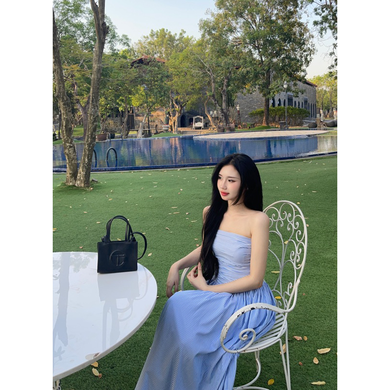 Váy đi biển phong cách hàn quốc HÀNG THIẾT KẾ LOẠI 1 UIMEECLOSET Hana dress chất liệu linen khô | BigBuy360 - bigbuy360.vn