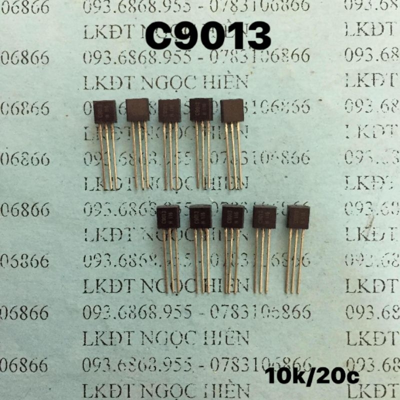 [COMBO] 20 TRANSISTOR C9013 (ĐÈN BÁN DẪN)