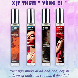 ( Mua 3 tặng 1) Nước Hoa V Kín Cô Bé TOP 1/Thơm Lâu Hết Hôi Bim Bim Cao Cấp Cá Tính Ngọt Ngào Gợi Cảm 10ML
