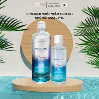   HÀNG CHÍNH HÃNG  NƯỚC NGÂM kính áp tròng chuyên dụng phiên bản mới kháng khuẩn - dịu nhẹ dành cho lens  Nhatlam lens 