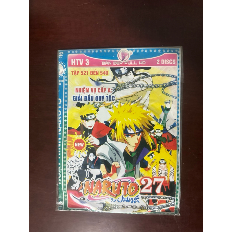 Dvd Phim Hoạt Hình Naruto Phần 27 Trọn Bộ 2 Dvd