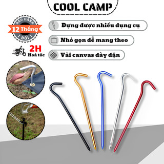 Cọc Đinh Ghim Lều,Tăng Siêu Nhẹ Dùng Căng Mái Tăng Chắc Chắn Chống Gió, Cọc Lều Dùng Cho Camping