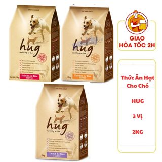 (CÓ QUÀ TẶNG) Thức Ăn Hạt HUG - Nhiều Vị - 2kg