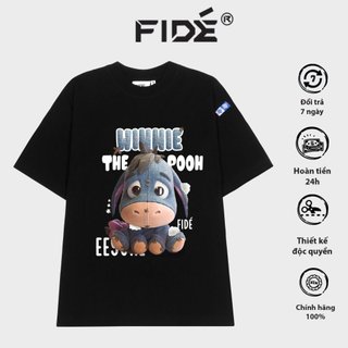 Áo thun FIDE unisex form rộng cổ tròn NGỰA - AT46