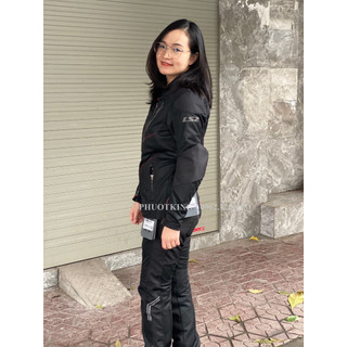 Bộ quần áo giáp ls2 alba lady - giáp ls2 alba nữ chính hãng - phuotking