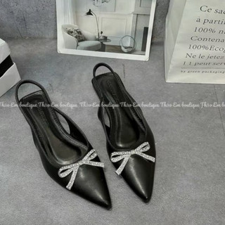 Giày Sục Lơ Mắt Kính ĐẾ CAO 3 phân Da Mềm