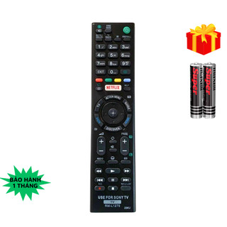 Remote điều khiển tivi sony mã 06 rm-l1275, điều khiển tv sony - tặng kèm pin - gdct