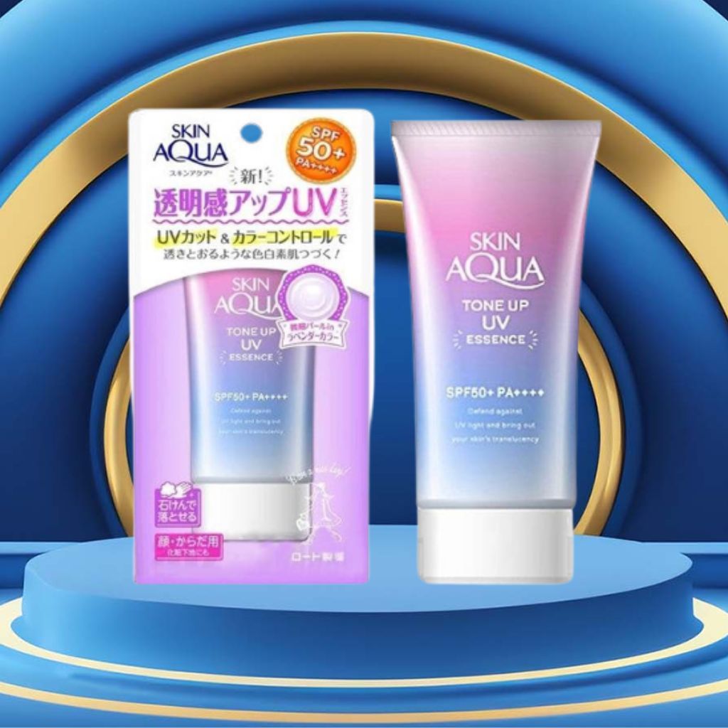 Kem chống nắng Skin Aqua Tone Up UV Lavender SPF50+ PA++++ 70ml