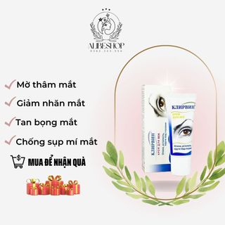Kem mờ thâm quầng mắt Klirvin, xóa tan bong mắt trong 1 liệu trình (cam kết chính hãng Nga 100%)