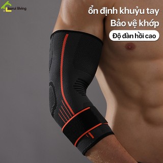 Băng khuỷu tay đệm tổ ong DION, đai cuốn khuỷu tay cùi chỏ chơi thể thao, băng khuỷu tay chống chấn thương