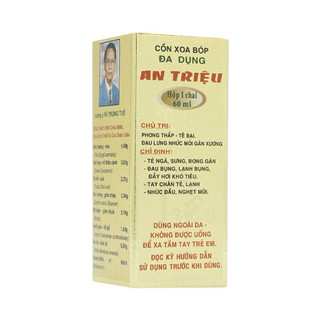 Dầu cồn xoa bóp an triệu 60ml